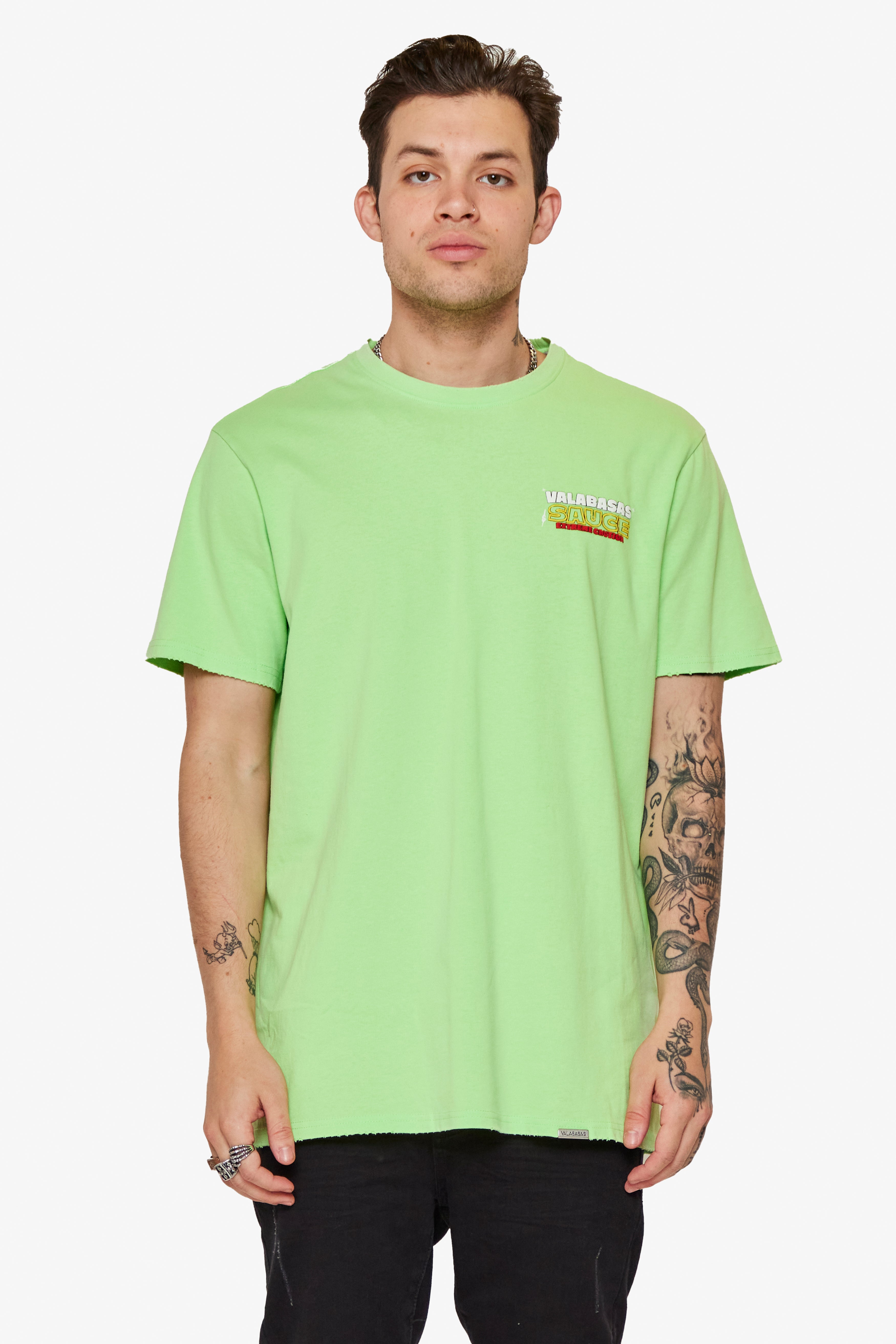 lime green thrasher shirt