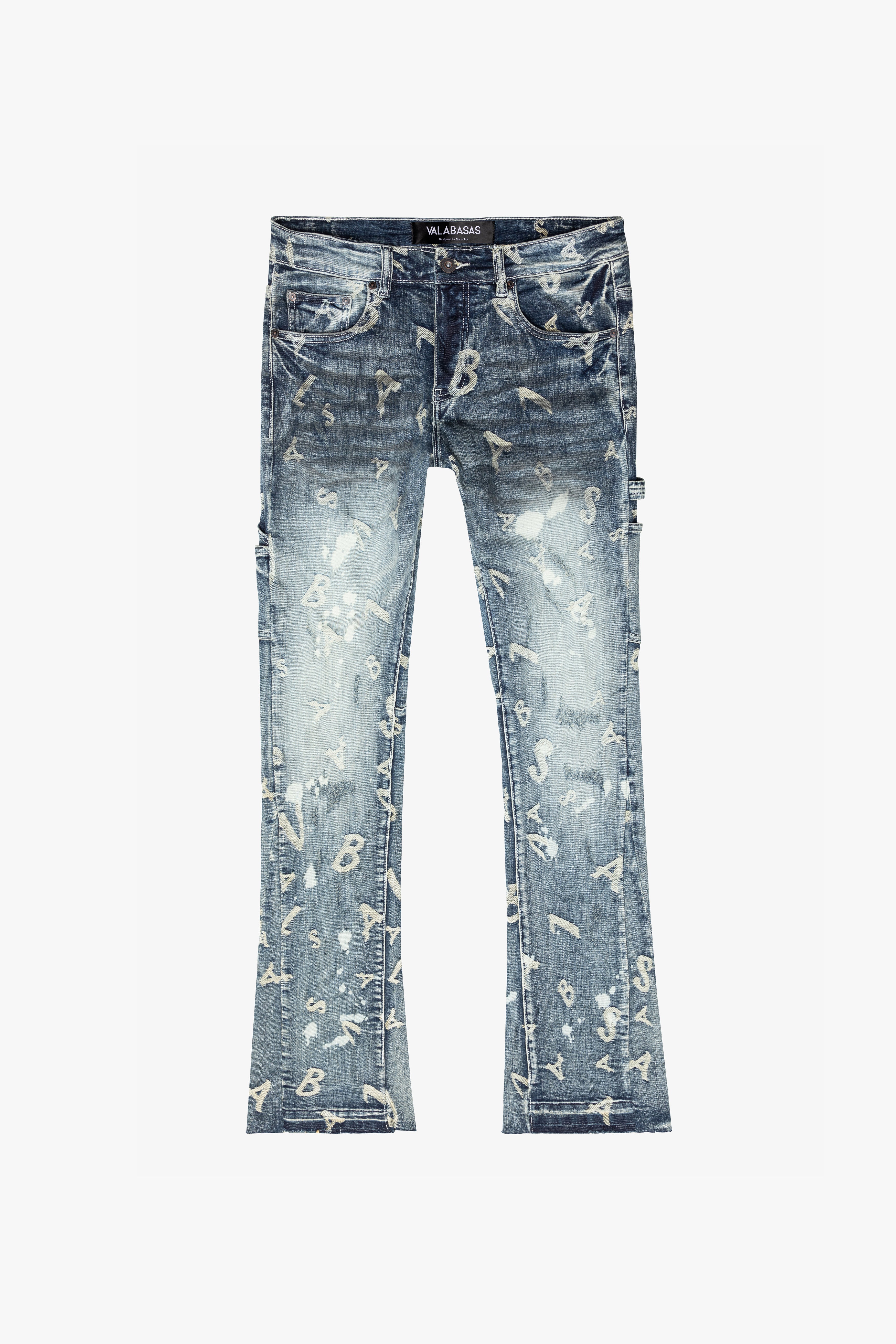 Plain Mens Bell Bottom Denim Jeans, Bootcut, Blue at Rs 799/piece in Nala  Sopara