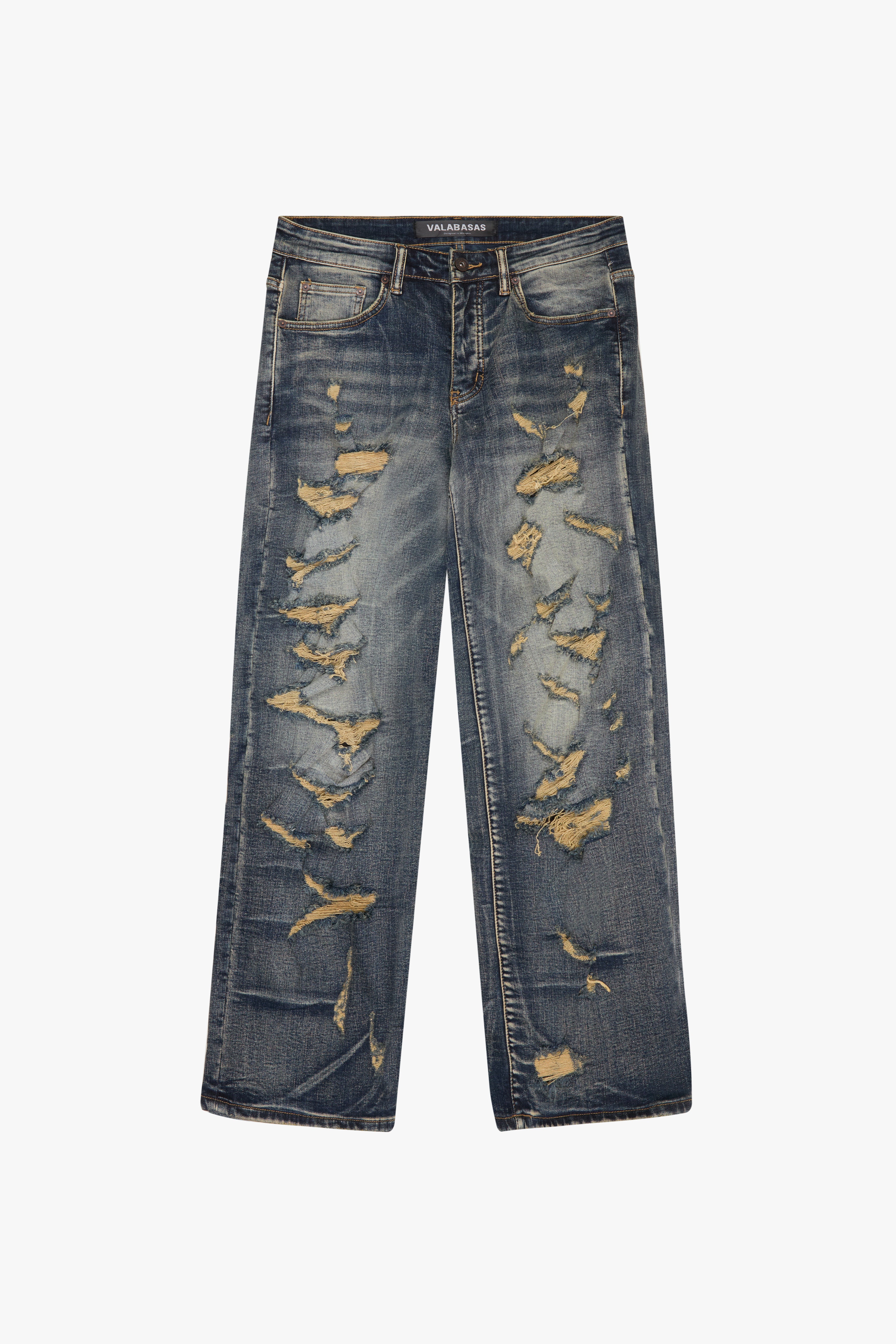 Valabasas 2024 Amiri True Religion Ksubi Guapi Ice Cream V Love Straight Leg Jeans