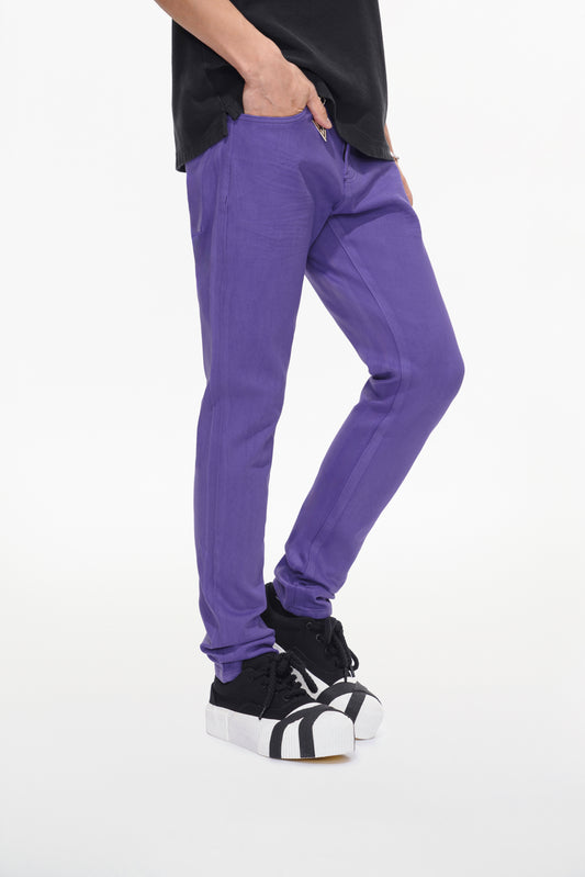 Mr.Slim Purple Waxed Skinny