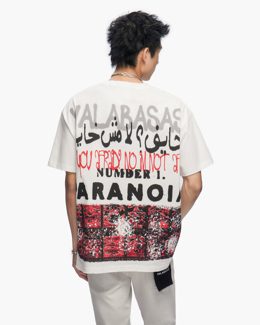 Paranoid Tee White