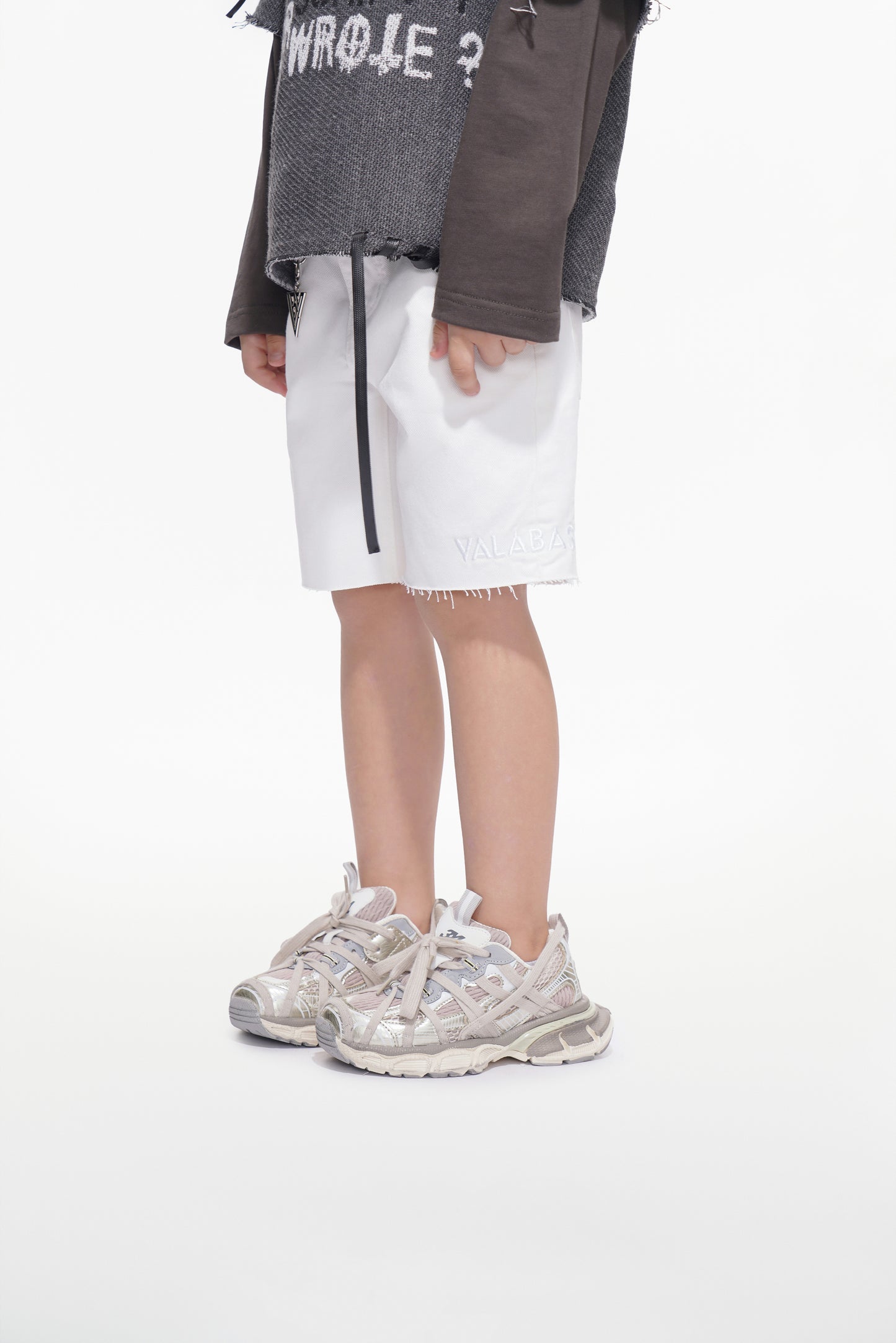 Jr. Shorts Kids Denim White