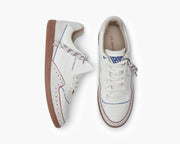 Creme/Red/Blue