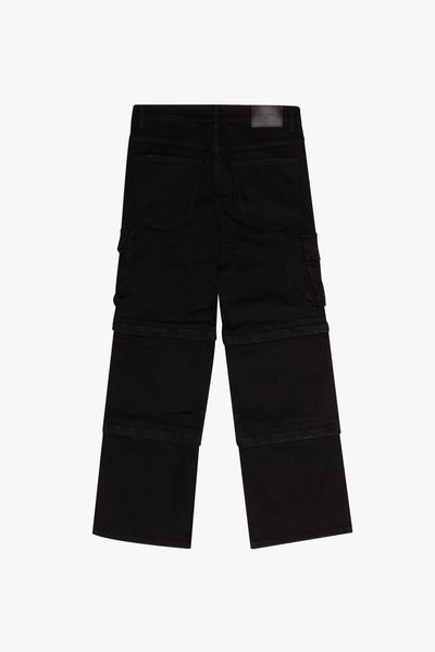 Blockstitch Baggy Jean Black - Valabasas