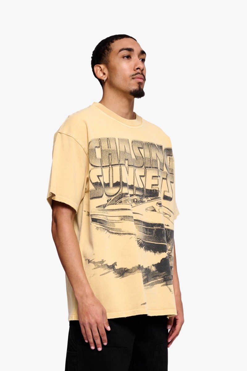 Catching Breeze Tee Khaki - Valabasas