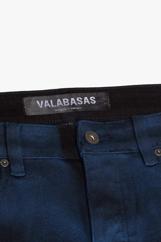 Counter Skinny Dirty Black Blue - Valabasas