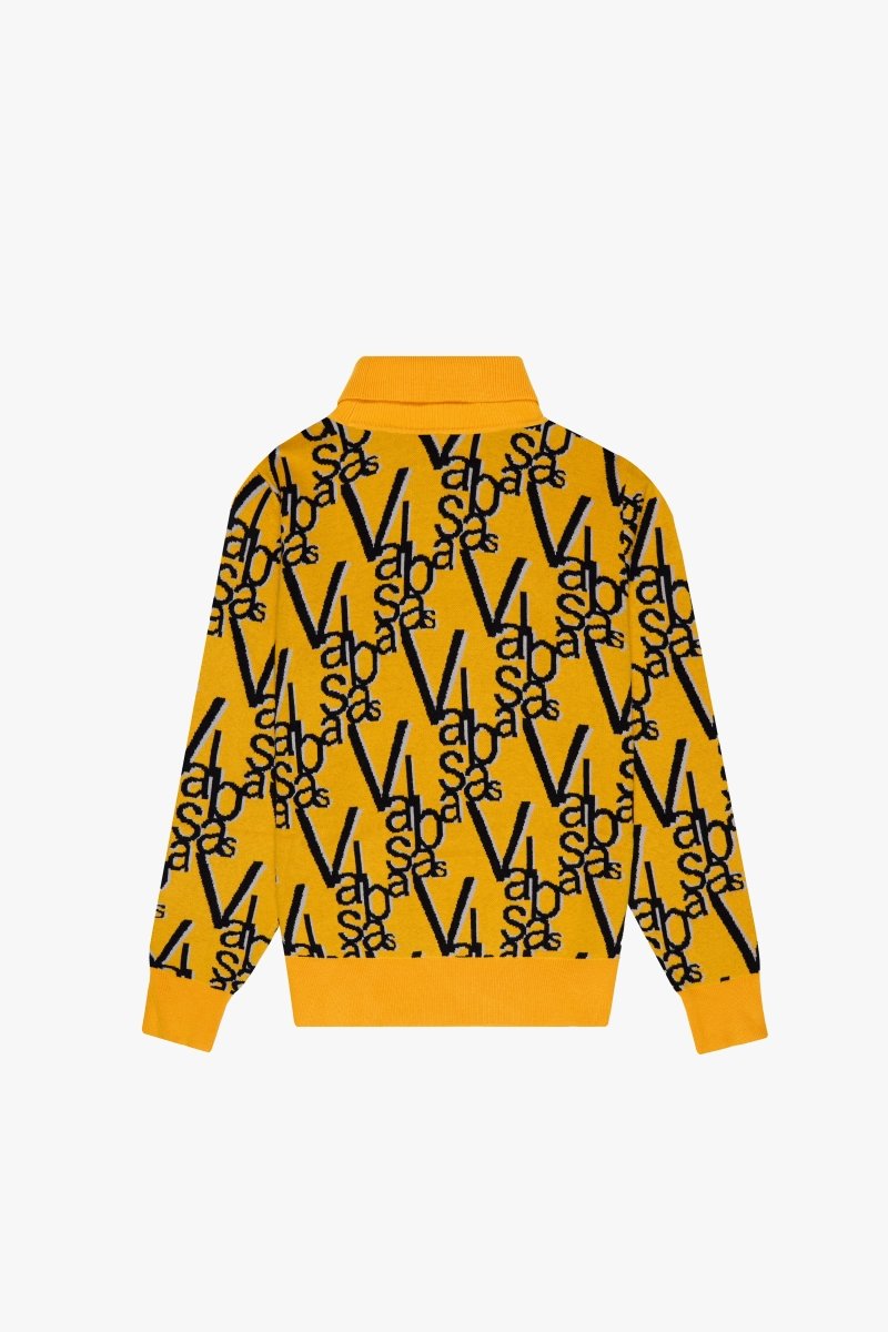 "ELYSIAN" TURTLE NECK EMBER ORANGE - Valabasas