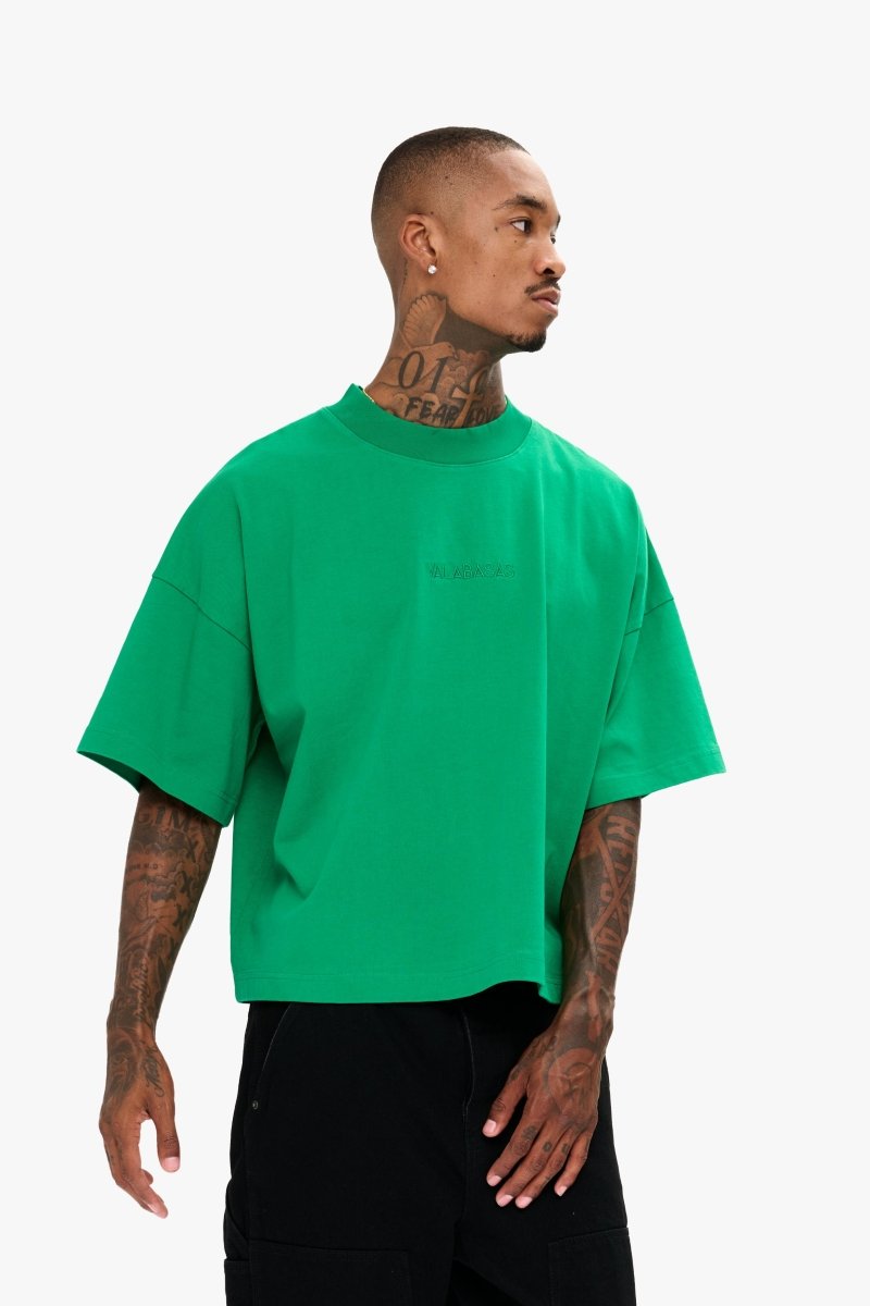 Essential Crop Tee Green - Valabasas