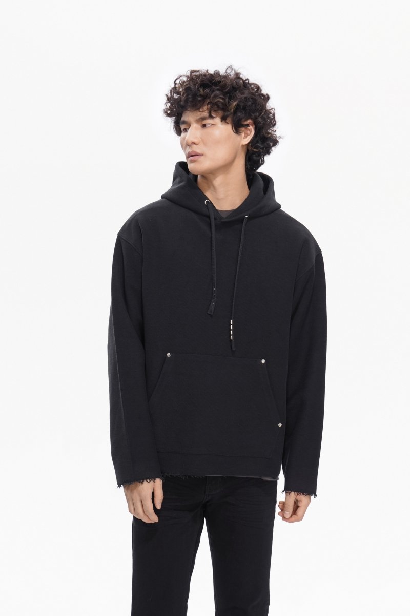 Hand It Hoodie Black - Valabasas