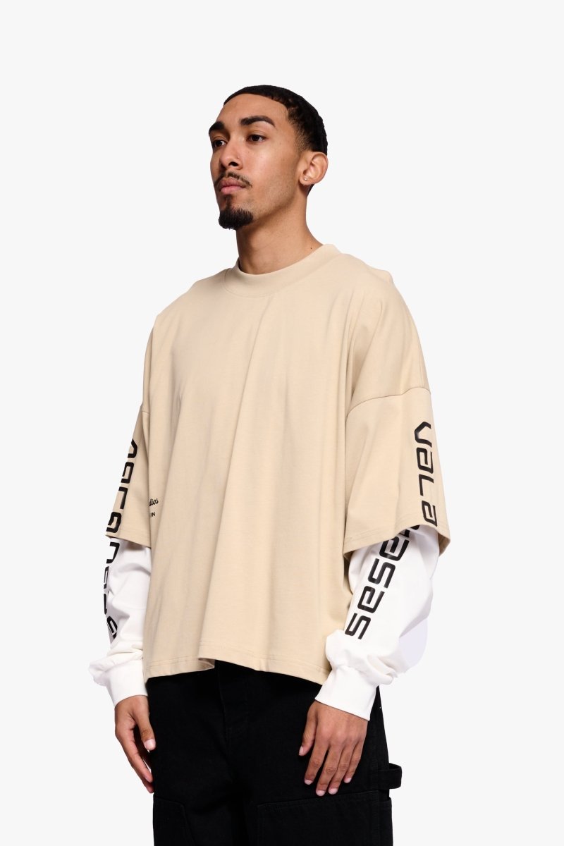 Impact Khaki Long Sleeve Shirt - Valabasas