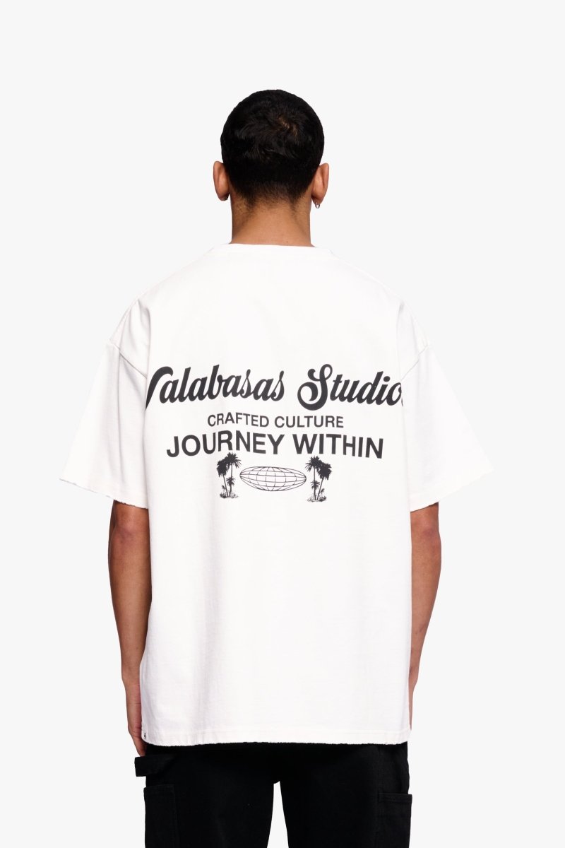 Journey Within Tee White - Valabasas