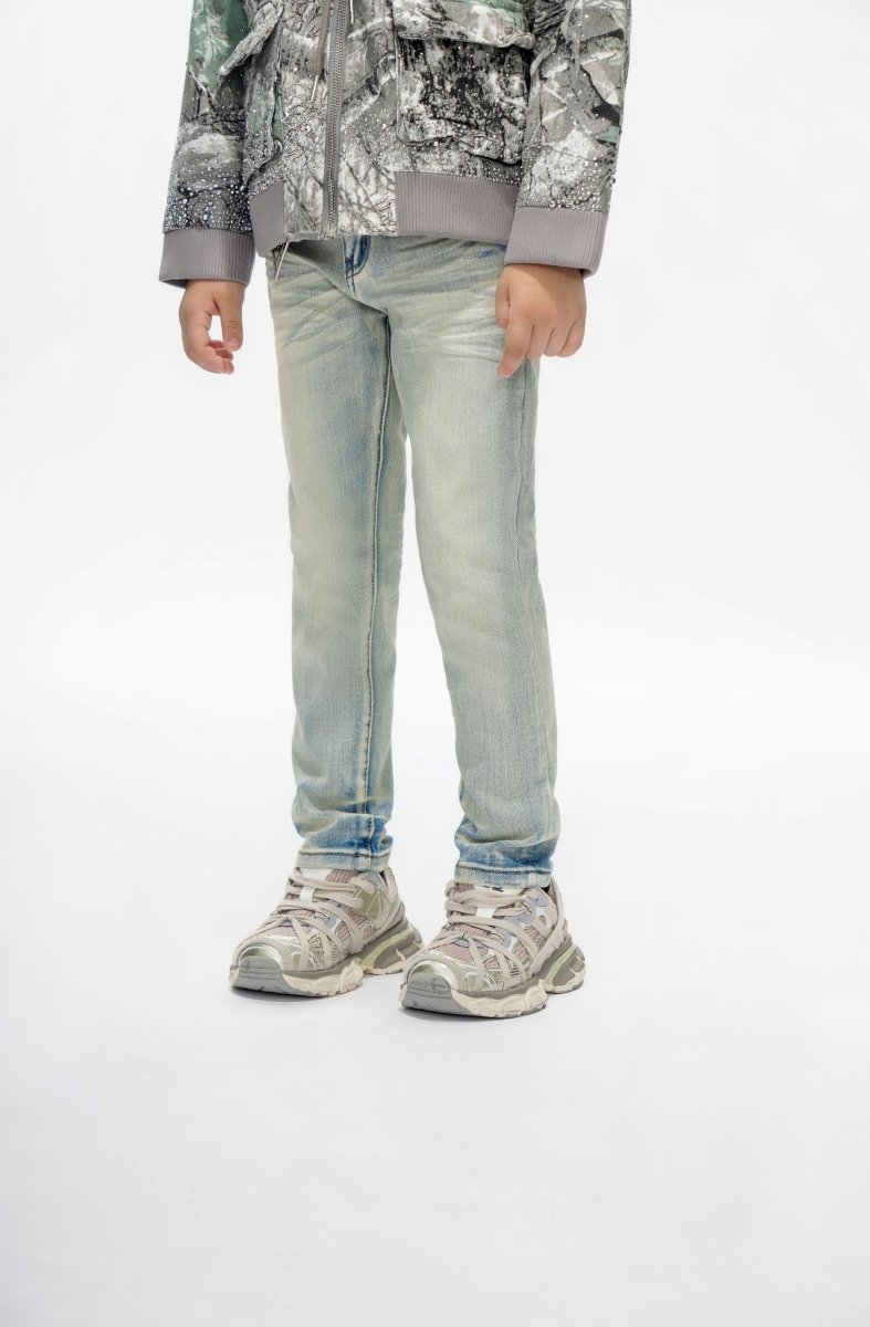 Jr.Slim Kids Jeans Lt.Wash - Valabasas