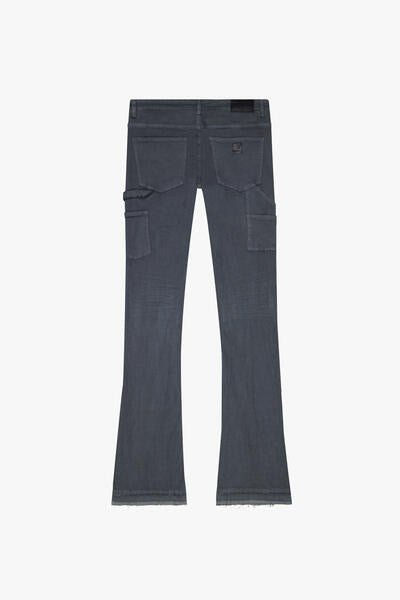 KIDS "JR. EXTENDO" DENIM STACKED BLUE - Valabasas