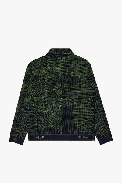 KIDS "MR. STITCHED” JACKET NEON NIGHTSHADE - Valabasas