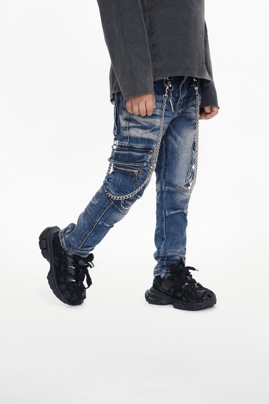 Kids Nico Light Wash Skinny - Valabasas