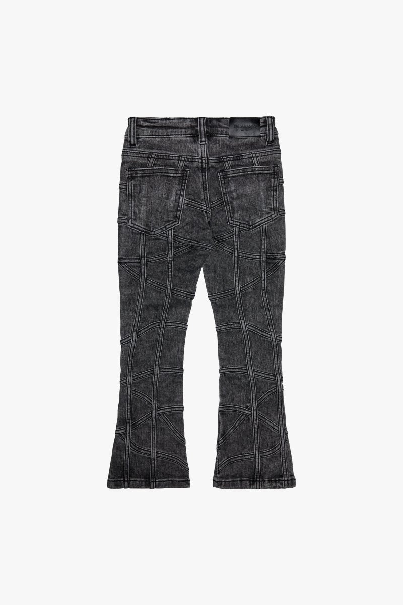 KIDS "STREAK" STACKED GREY WASH - Valabasas