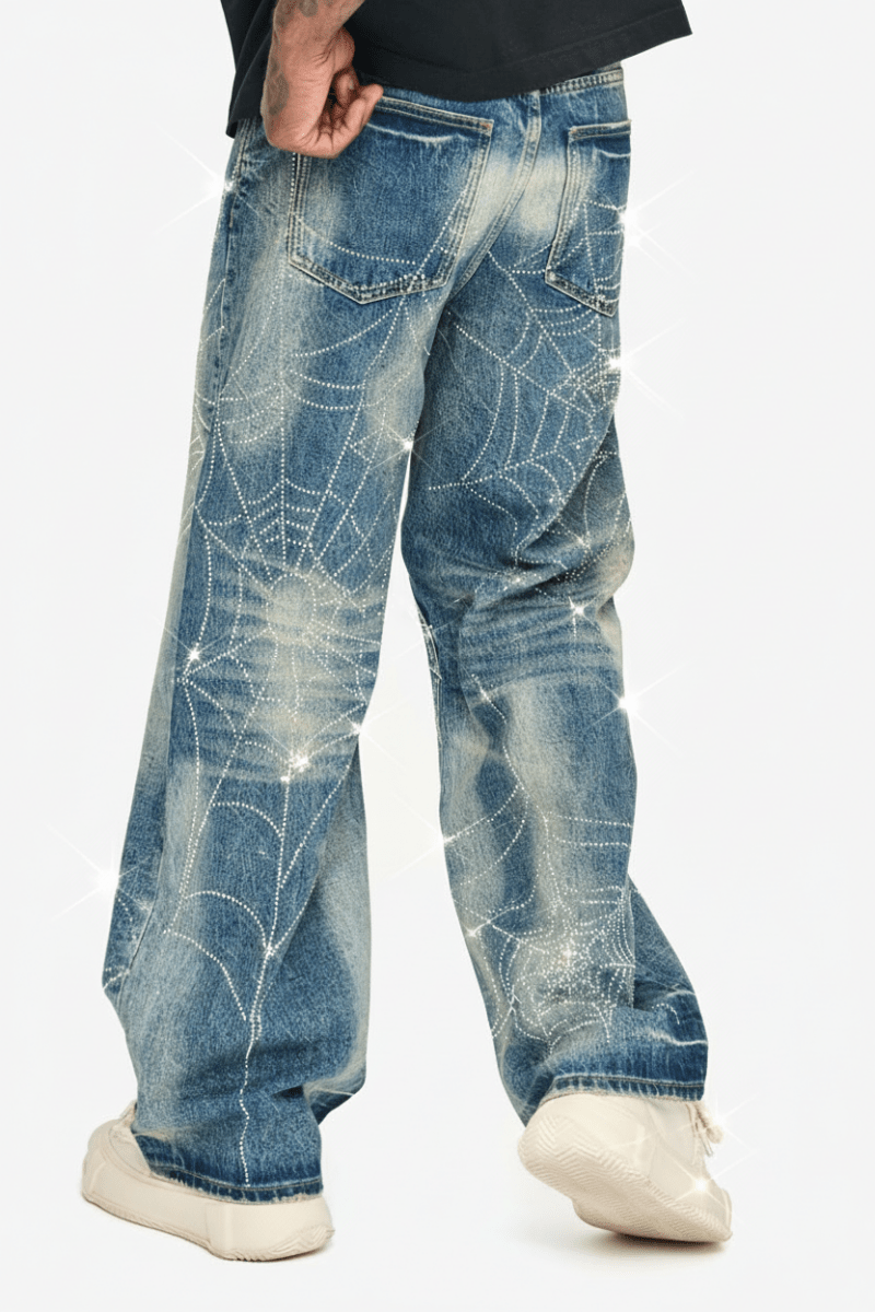 Larriot Dark Blue Wash Baggy – Valabasas