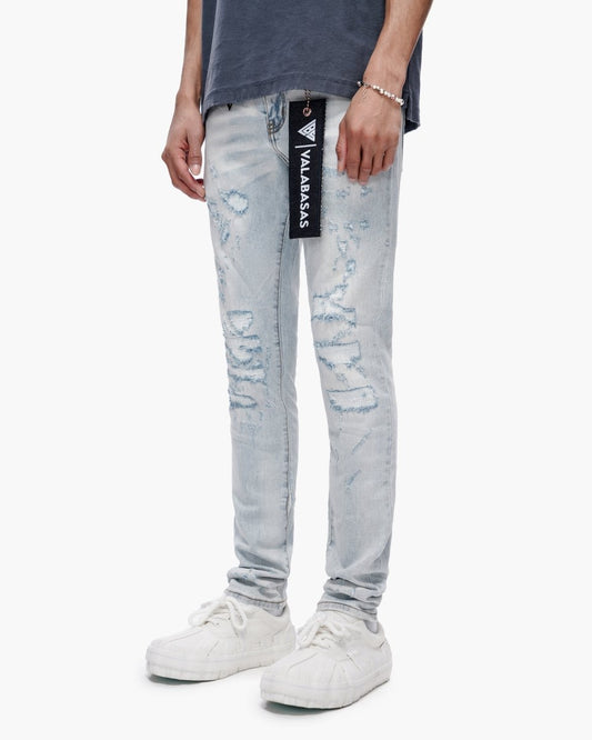 Leader Skinny Light Blue Wash - Valabasas