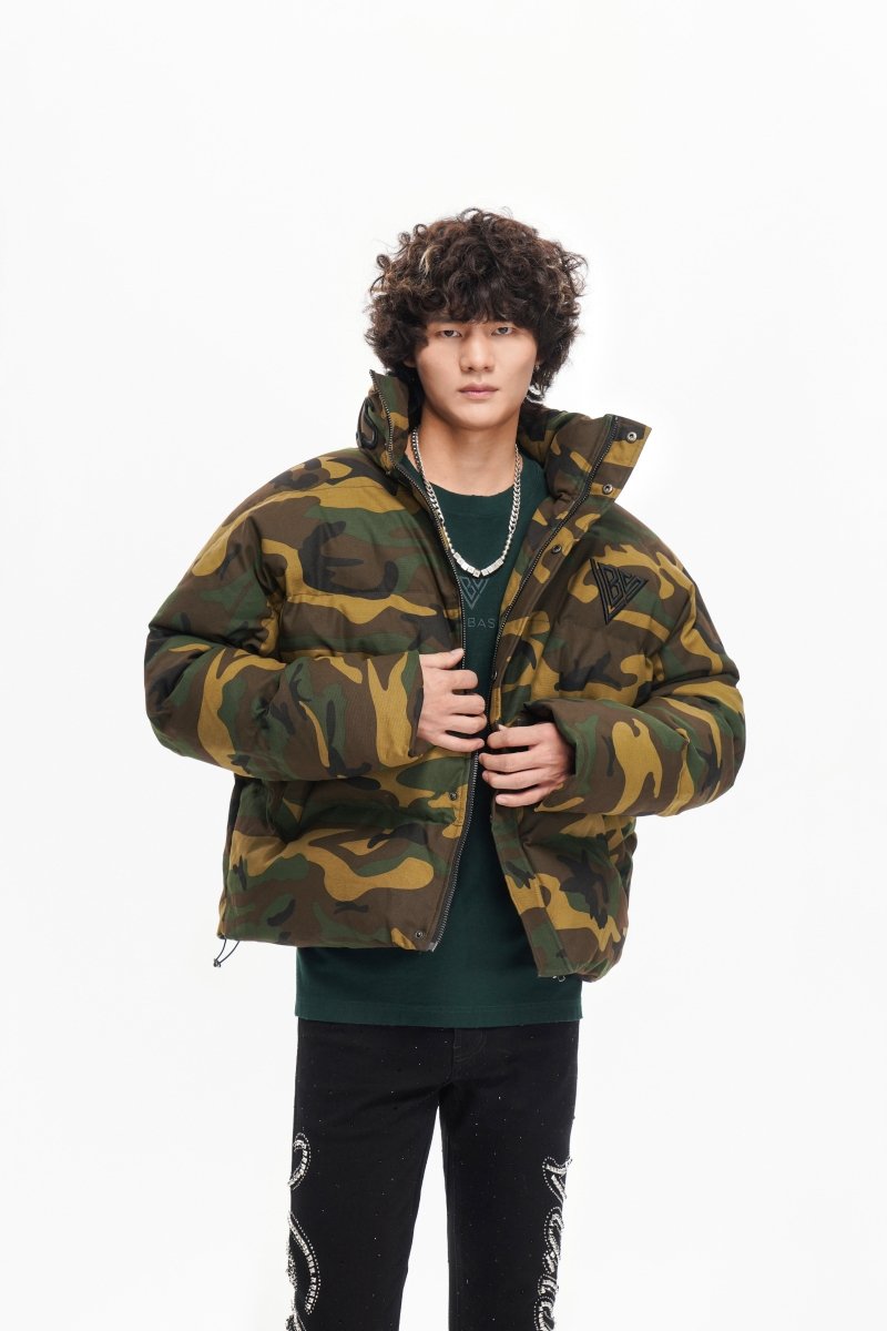 Mr. Puffer Denim Jacket — Camo – Valabasas