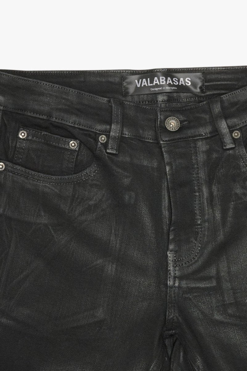 Mr. Stacked Black Wash Waxed - Valabasas