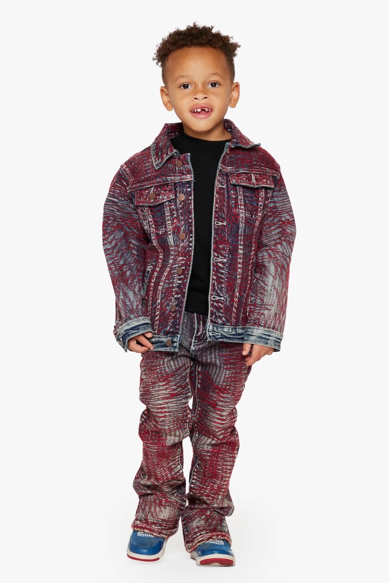 "MR. STITCHED” KIDS JACKET CORAL HAZE - Valabasas