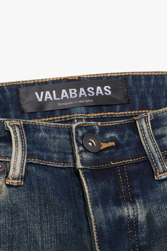 Mr.Flex Skinny Jean Faded Blue - Valabasas