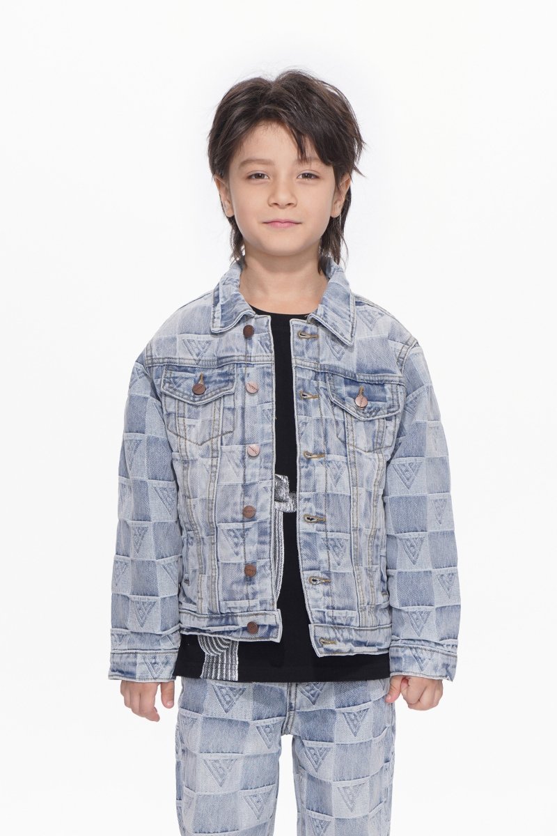 Official Kids Light Blue Wash Jacket - Valabasas