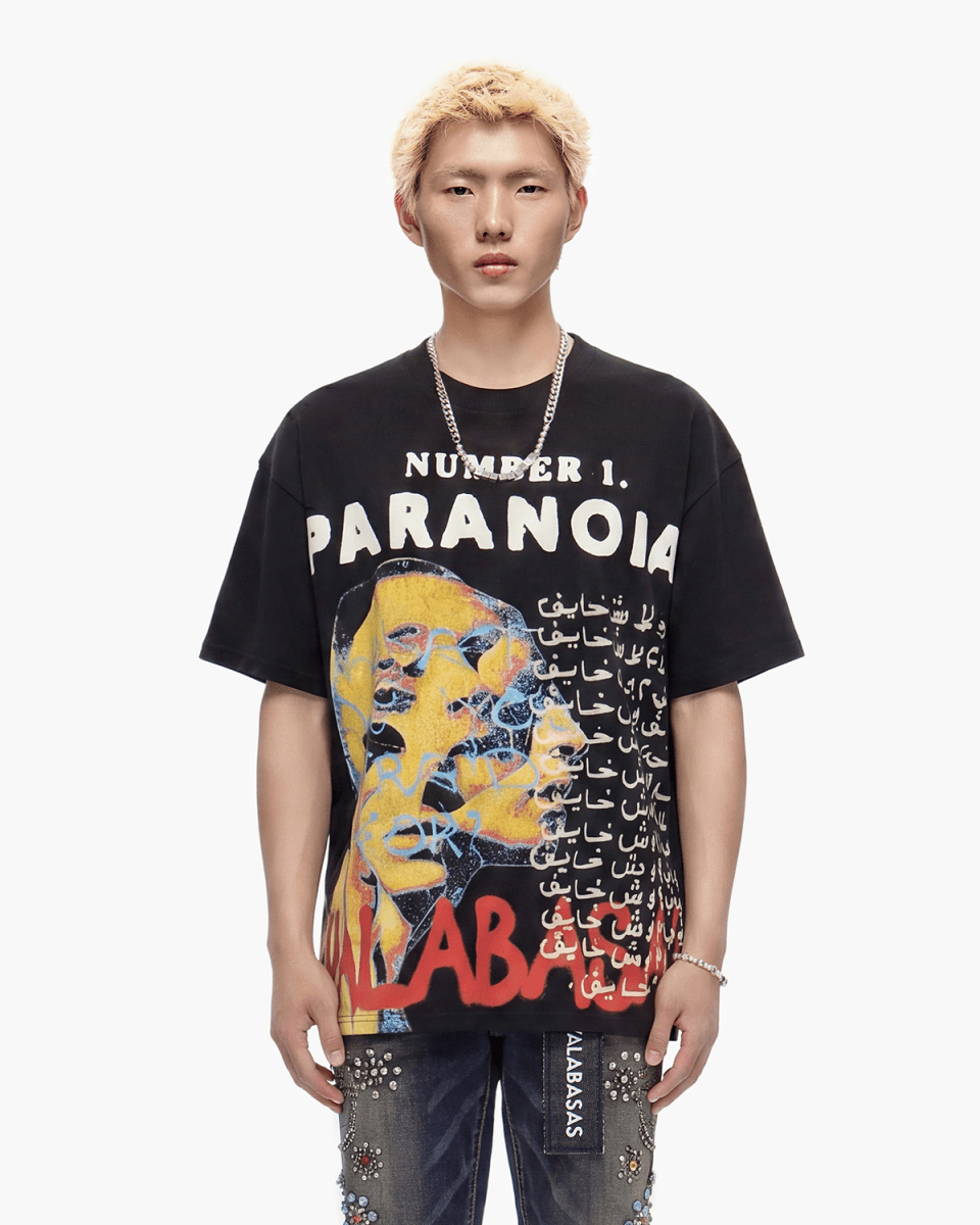 Paranoid Tee Black – Valabasas