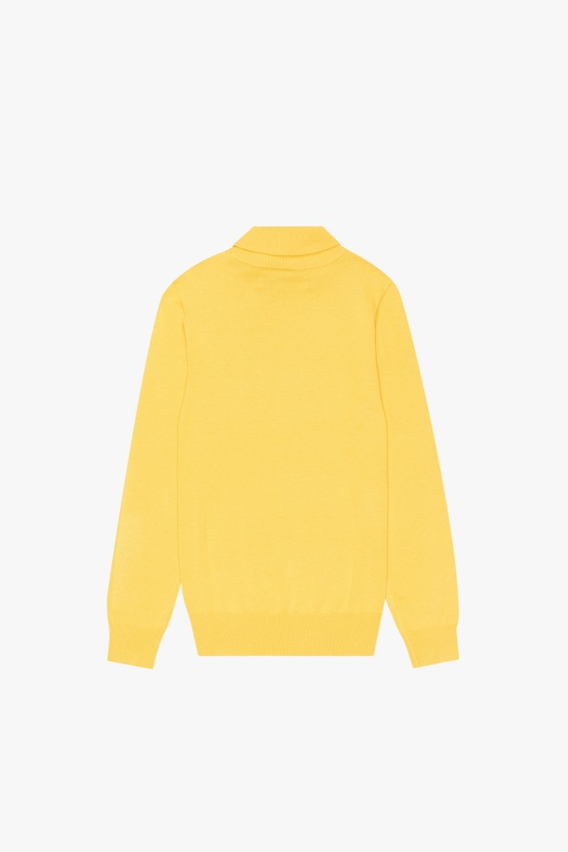 "PRESTANZA" TURTLE NECK AUTUMN LEAF YELLOW - Valabasas