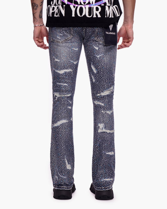 Provide Stacked Dark Blue Wash - Valabasas