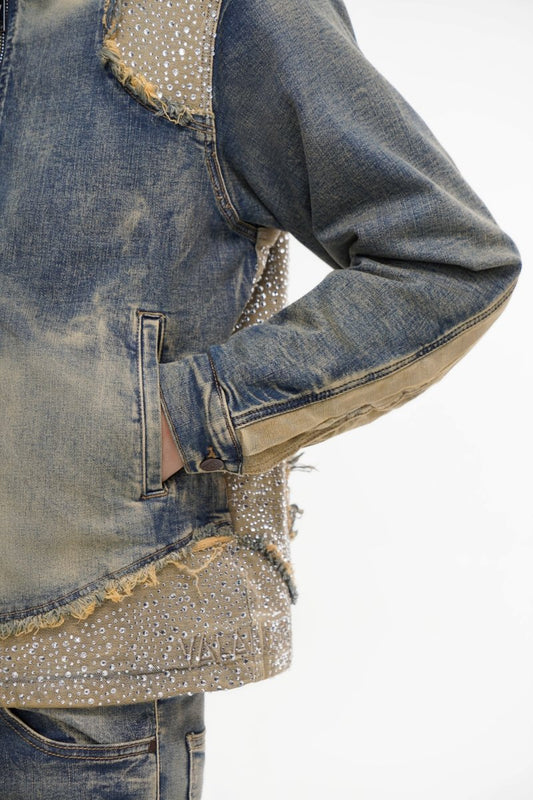 Renegade Mens Jacket Blue Wash - Valabasas