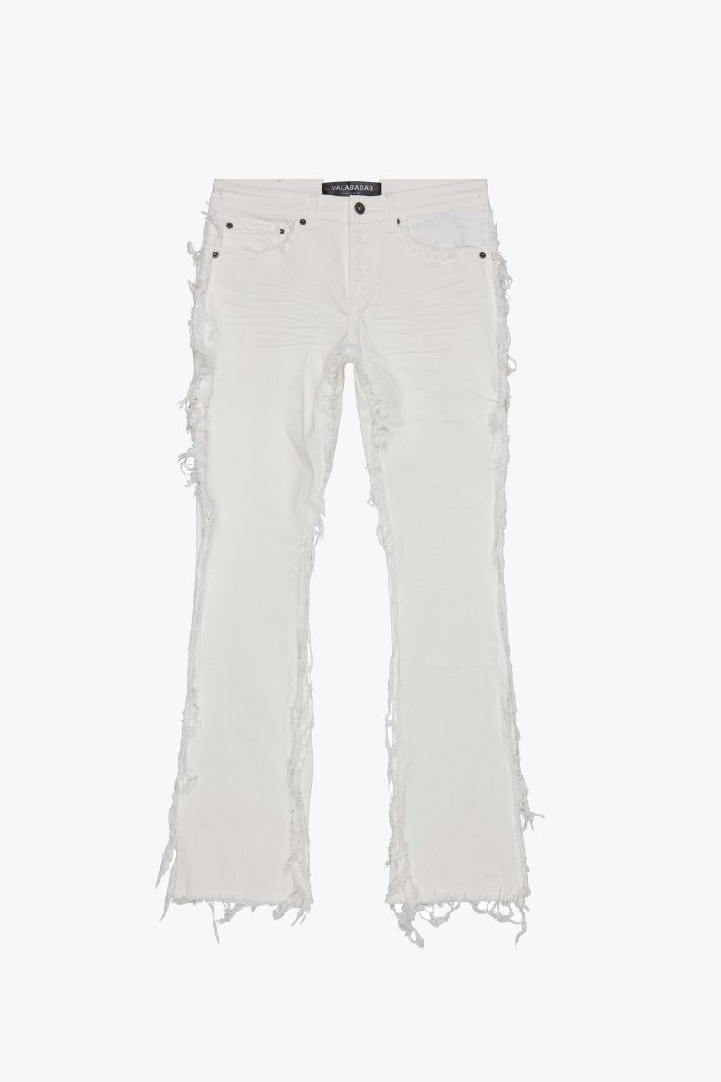 VALABASAS ホワイト ブーツカットデニム D*2様 valabasas フレアデニム