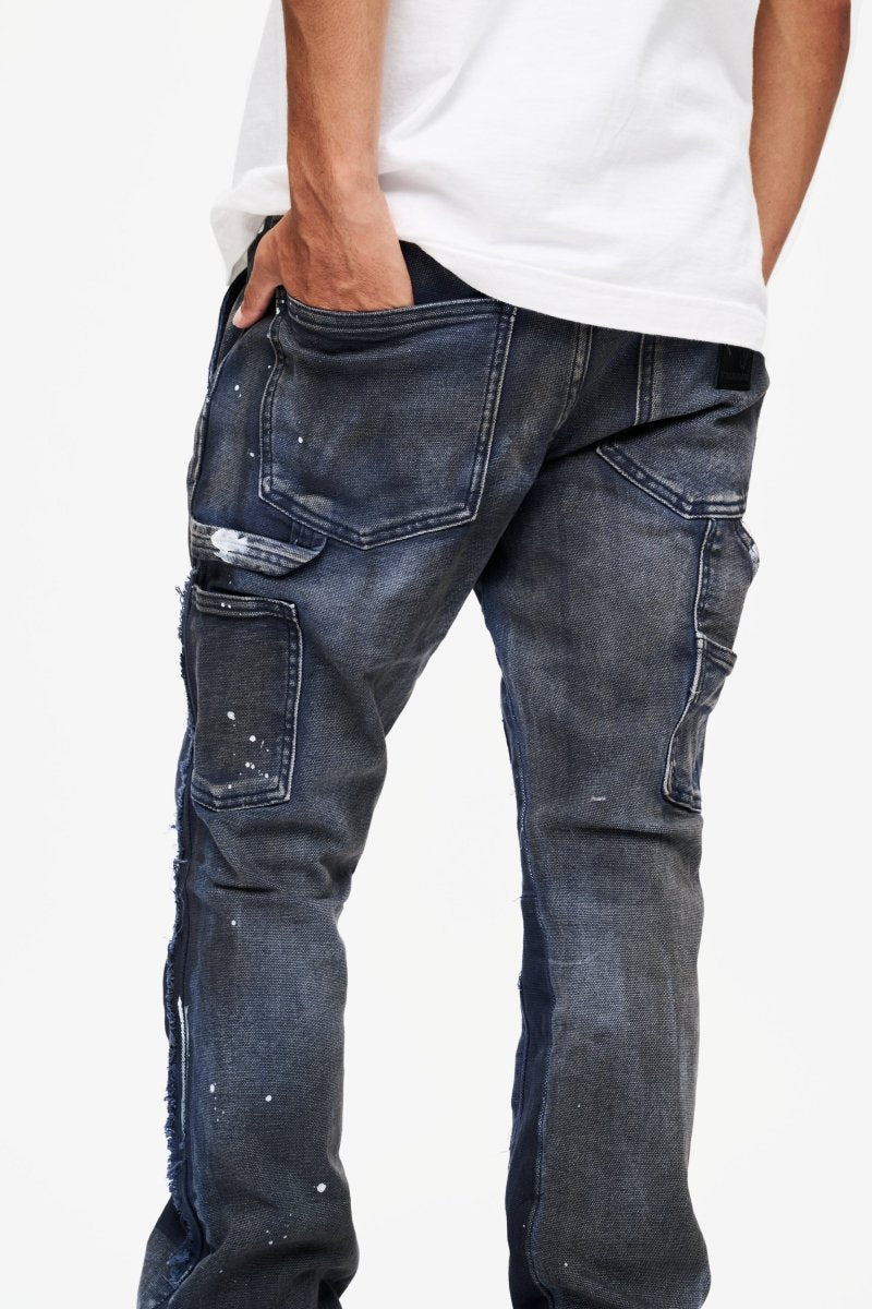 Stellar Night Stacked Dk Blue - Valabasas