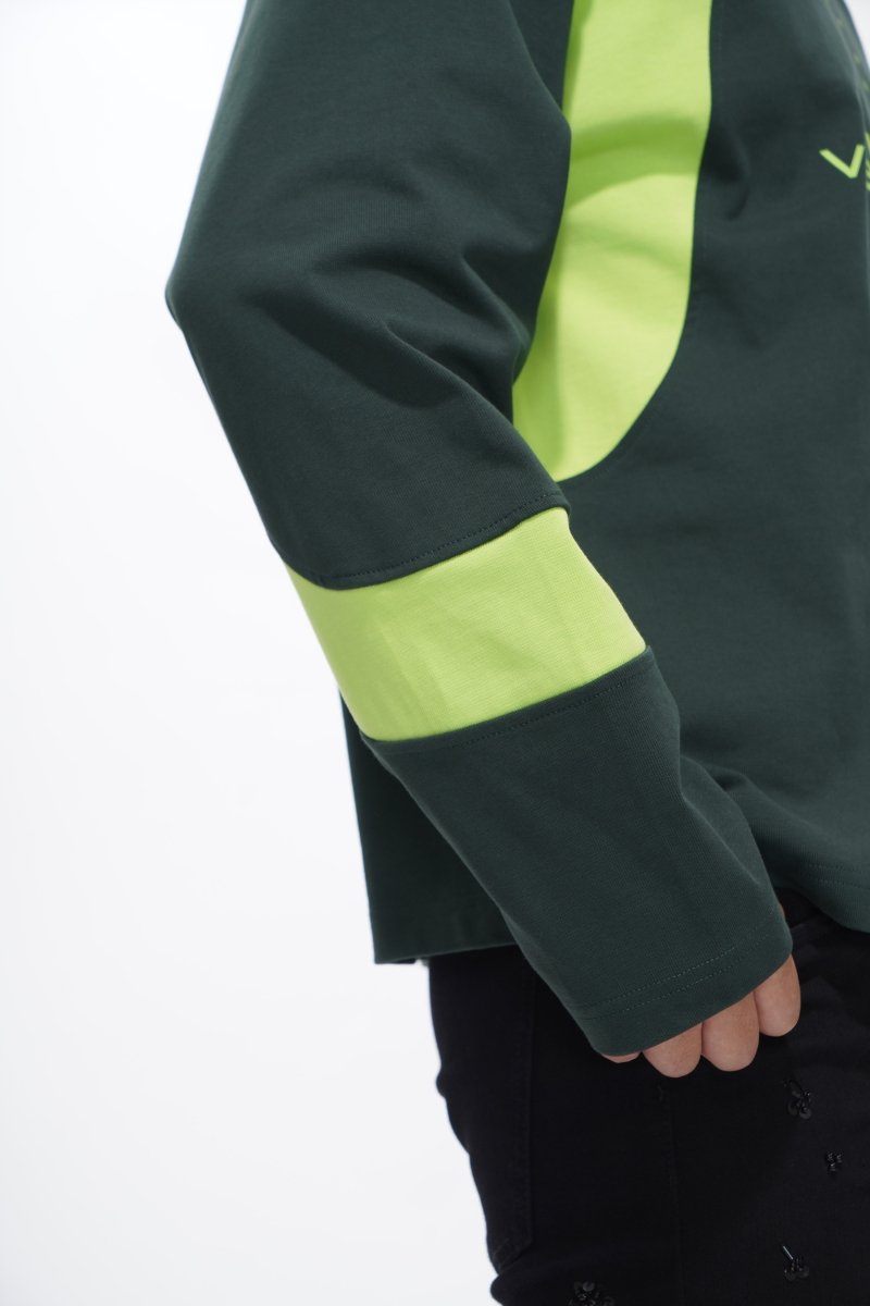 System Green Crew Neck - Valabasas