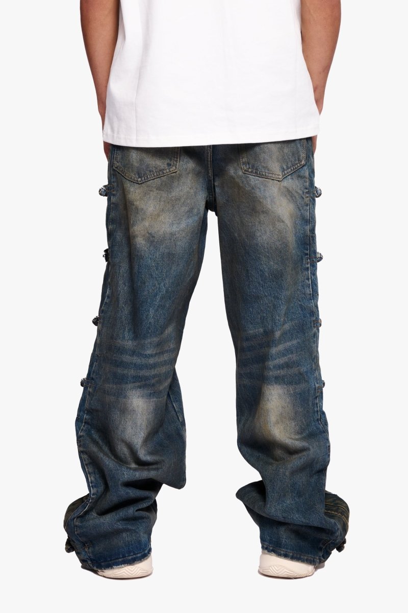 Tagged Dirty Blue Washed Baggy - Valabasas