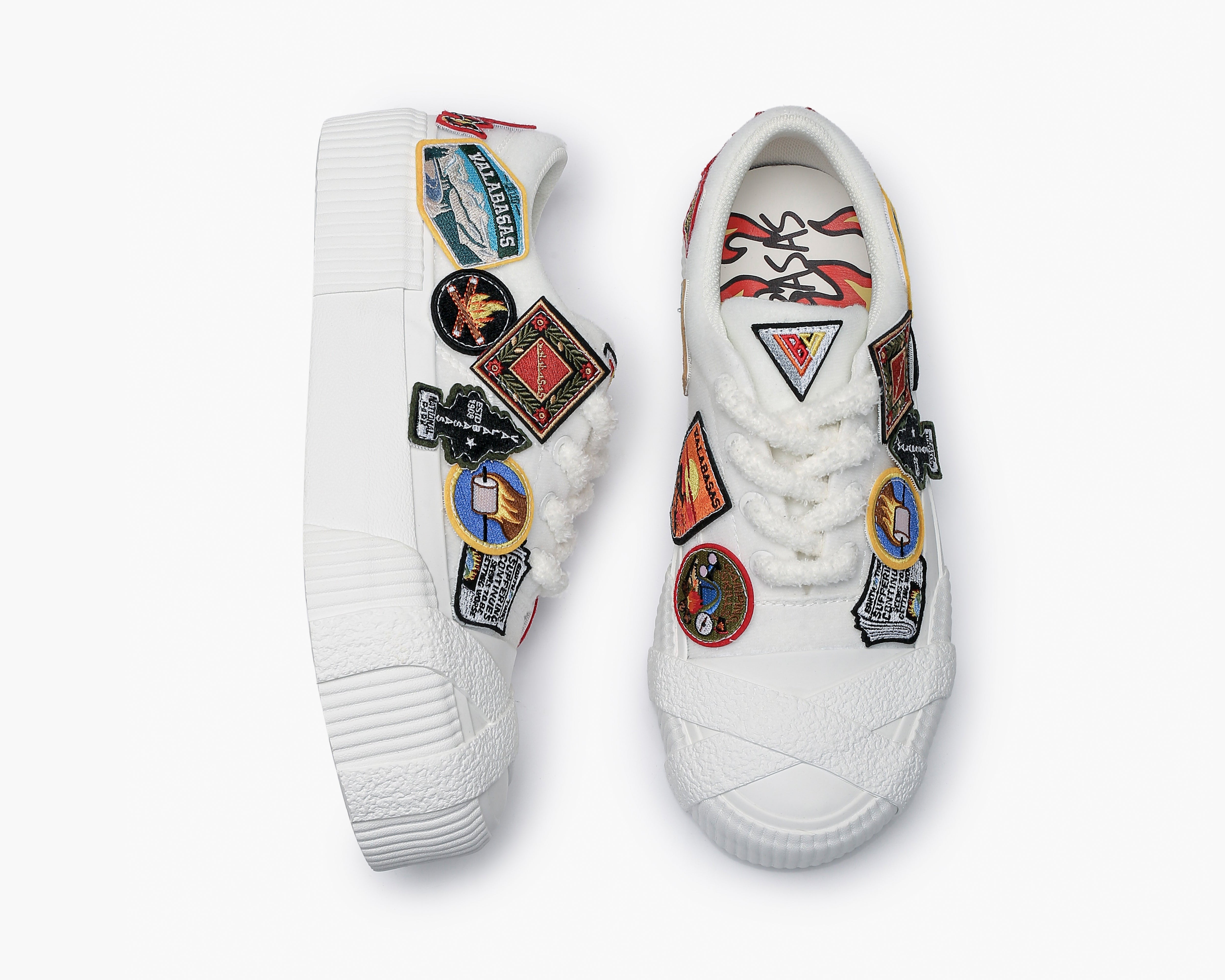 Twisted Metal 200 Patches White – Valabasas