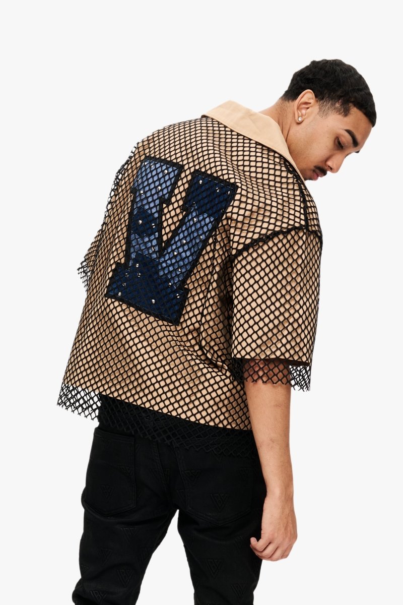 VegaPunk Button Up Khaki - Valabasas