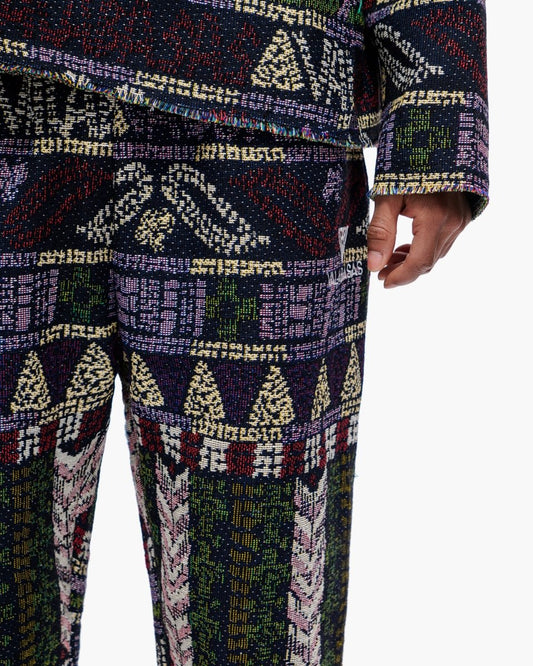 Winter Purple Woven Pants - Valabasas