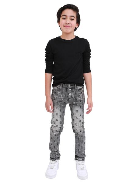 VPLAY KIDS JEANS AUDIO GREY WASH – Valabasas Denim