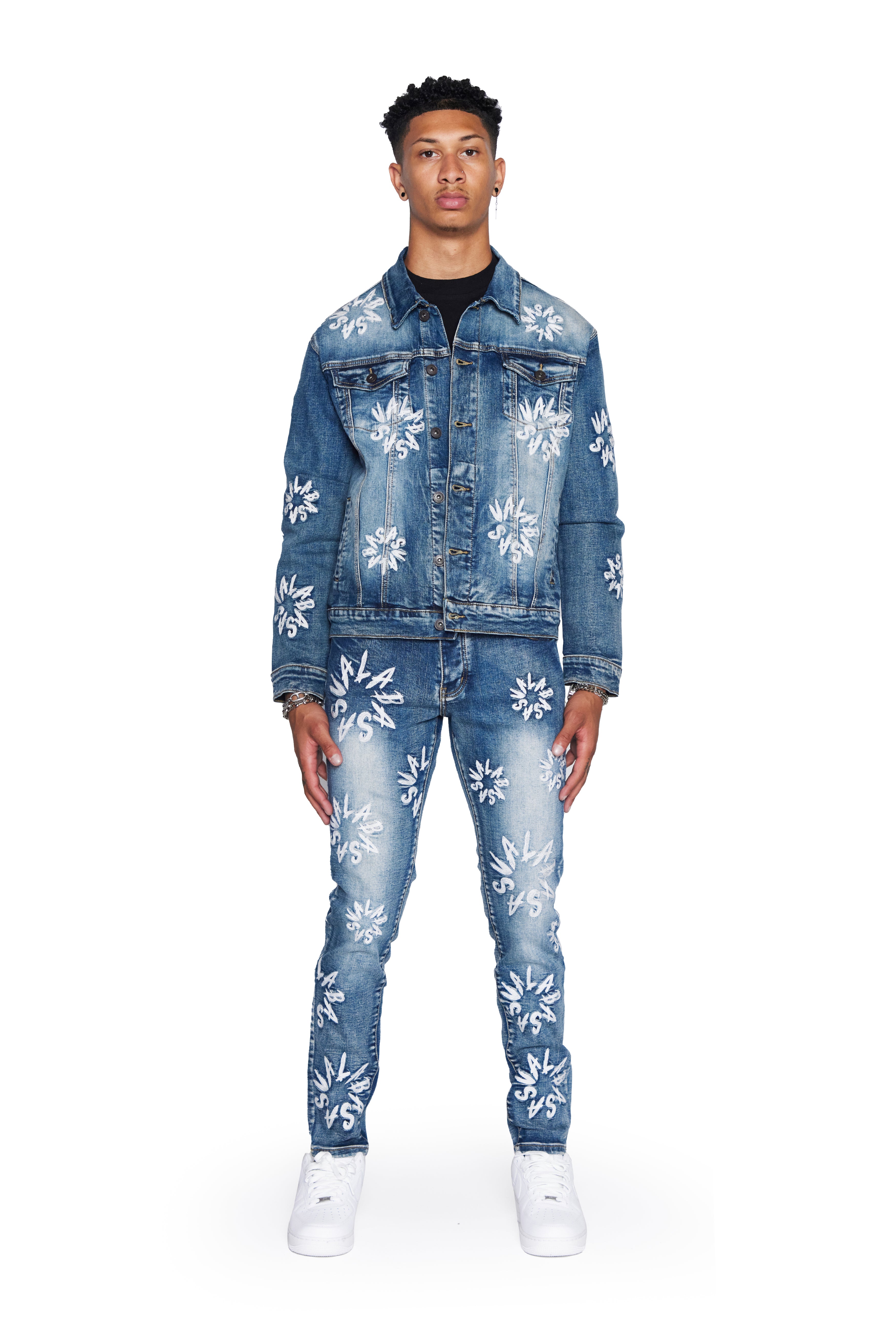 Amiri palm hot sale denim