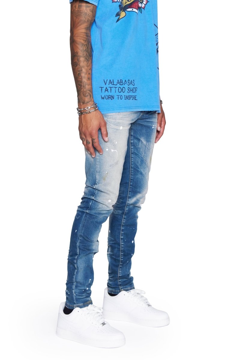 VALABASAS デニム28 valabasas-jeans-repeat-blue-