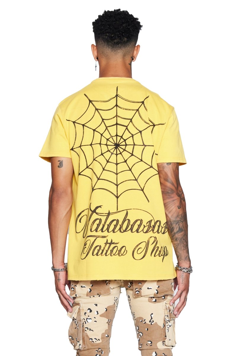 “COMMANDER" STACKED FLARE JEAN DESERT STORM - Valabasas