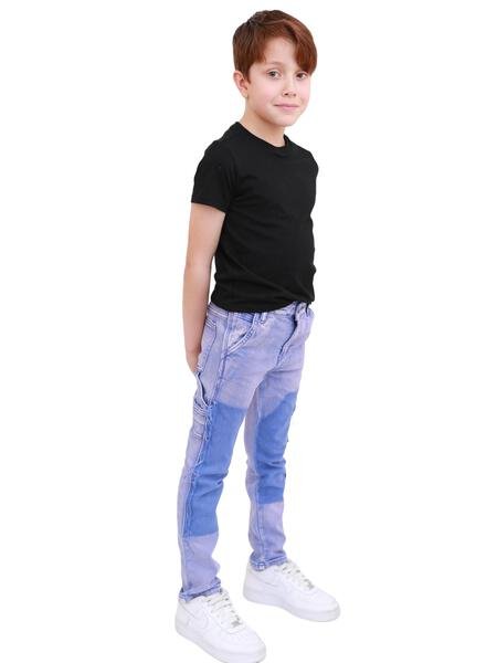 VPLAY KIDS JEANS "V - ALPHA" PURPLE - Valabasas