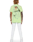 VALABASAS TEE "JUNGLE" VINTAGE LIME