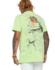 VALABASAS TEE "JUNGLE" VINTAGE LIME