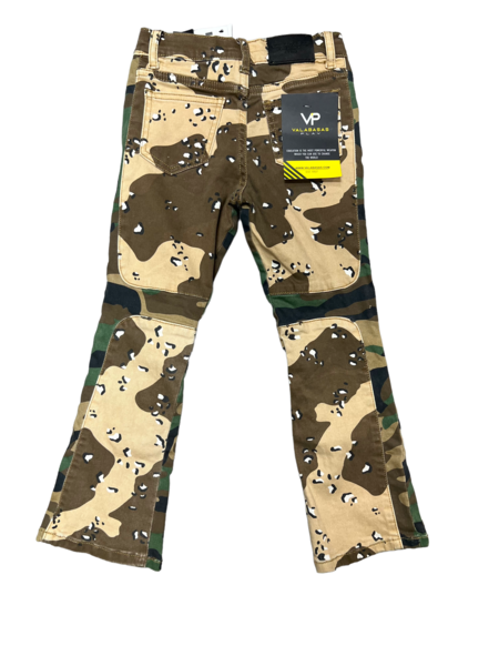 KIDS "DUAL SOLDIER" DENIM STACKED CAMO