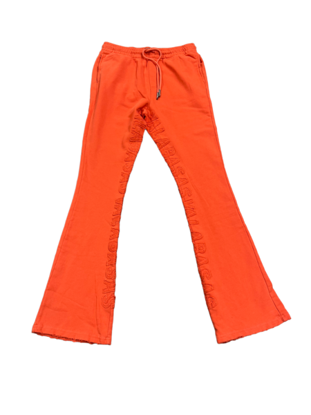 KIDS “VALA-FOCUS” FLEECE SET VINTAGE FLAME ORANGE