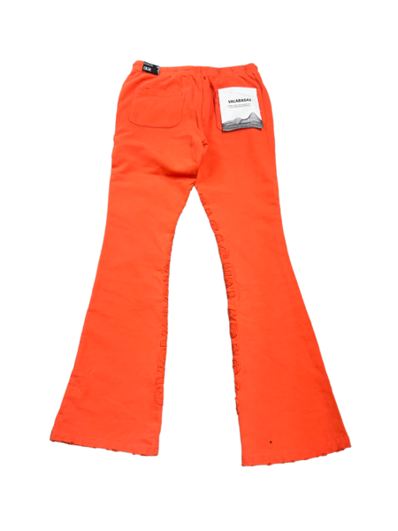 KIDS “VALA-FOCUS” FLEECE SET VINTAGE FLAME ORANGE