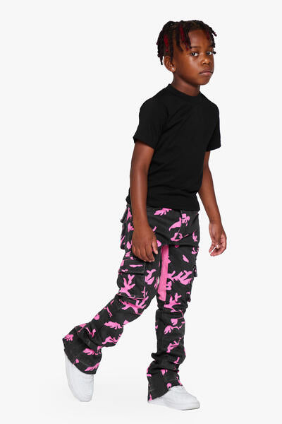 KIDS "COMMANDER" DENIM ROSE SHADOW