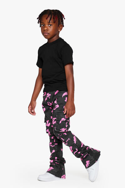 KIDS "COMMANDER" DENIM ROSE SHADOW